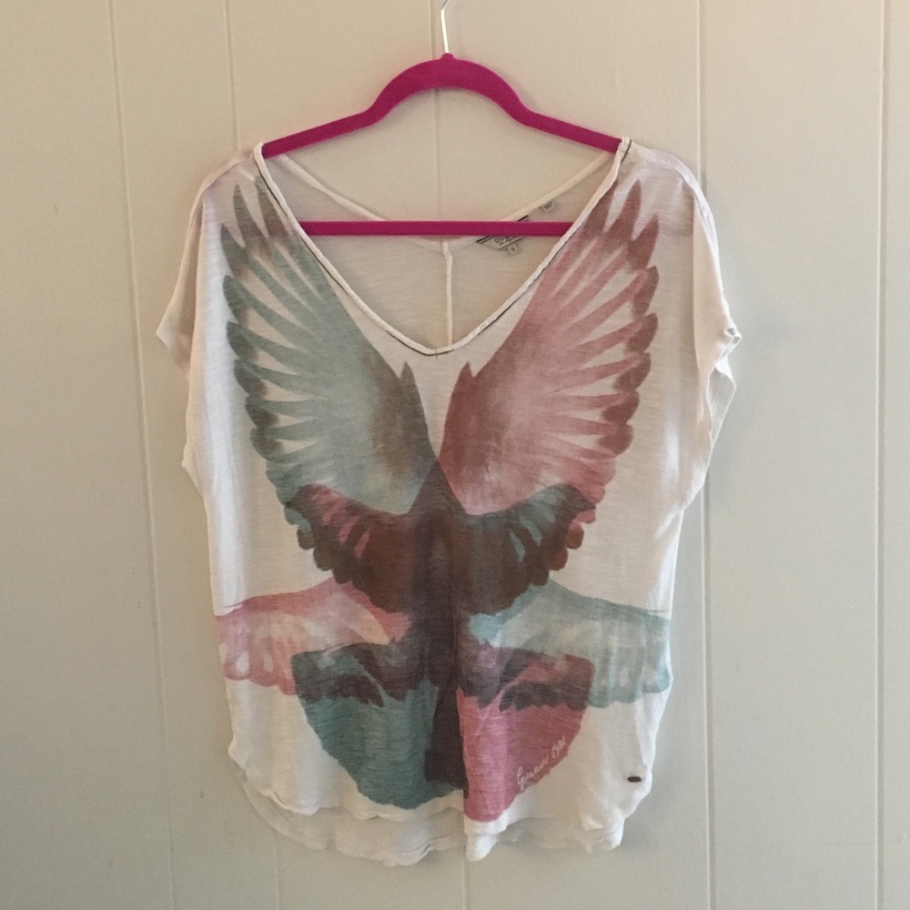 Guess t-shift with eagle graphic